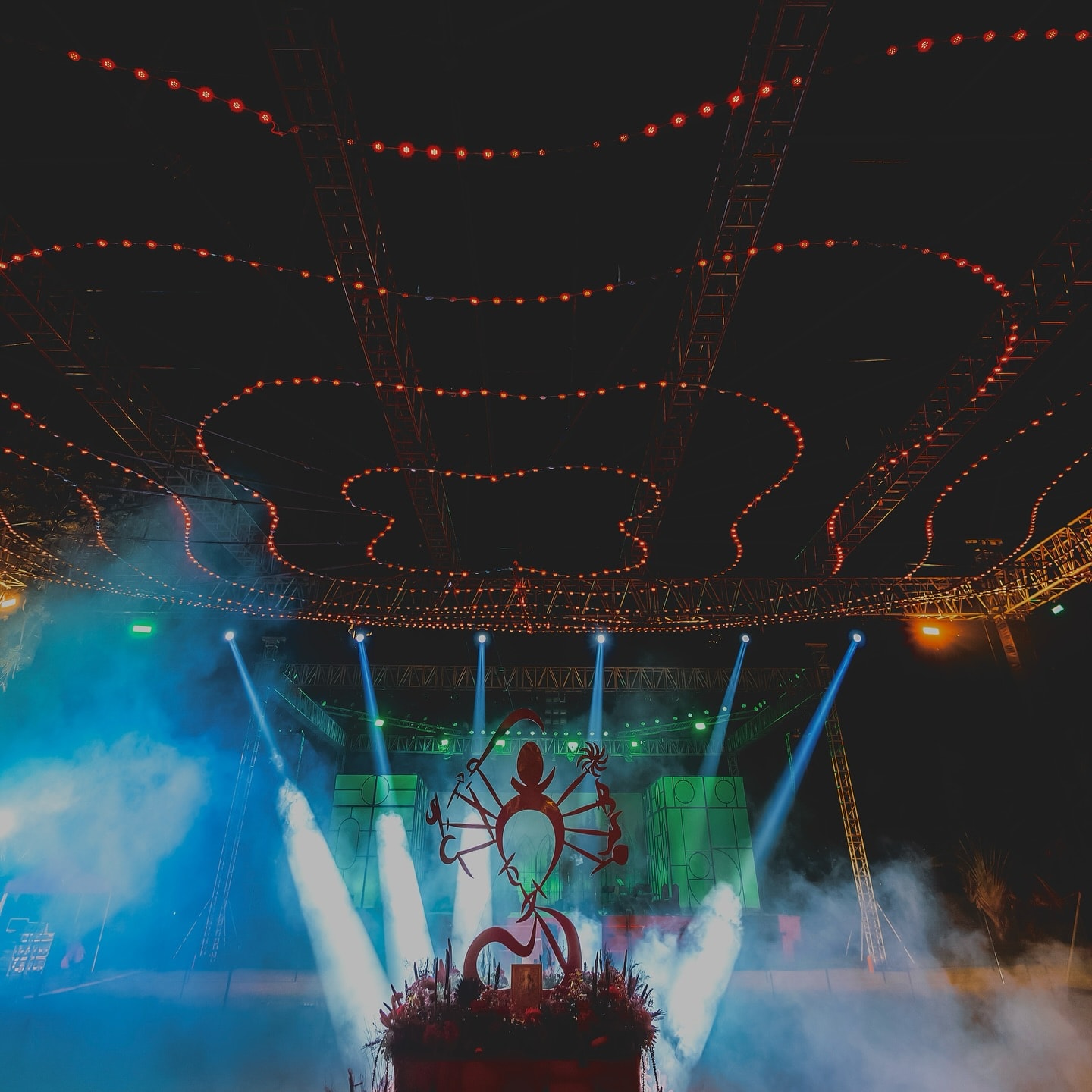 Aekal Raatri dome light installation